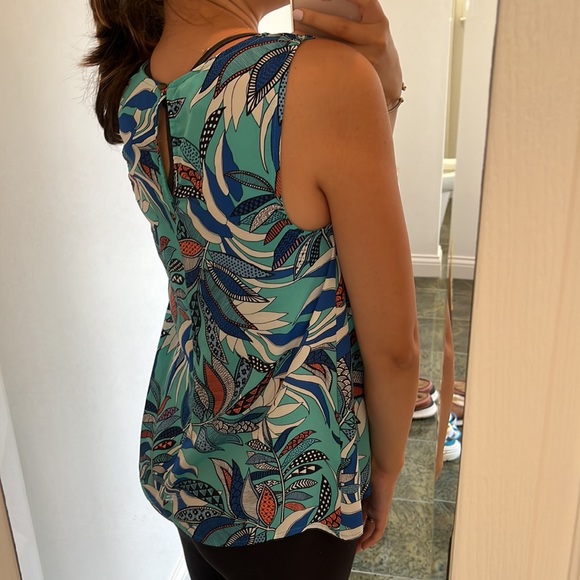 Tropical print tank top - Picture 2 of 4